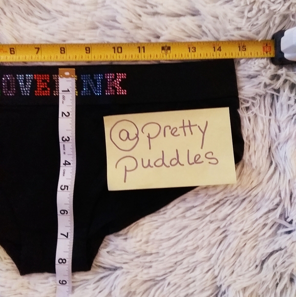 🌈 3pc LIMITED EDITION PINK 💎 BLING  Bra, Hipster, and Shortie Set 🌈 - Picture 11 of 16